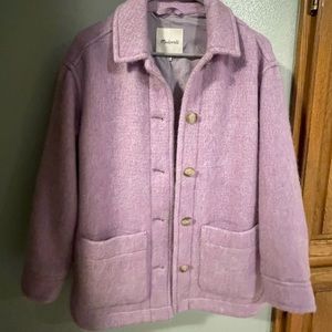 Madewell shirt coat size xxs
